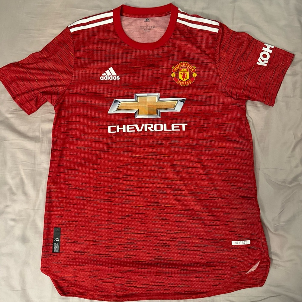 Authentic Adidas Manchester United 20/21 Home Jersey